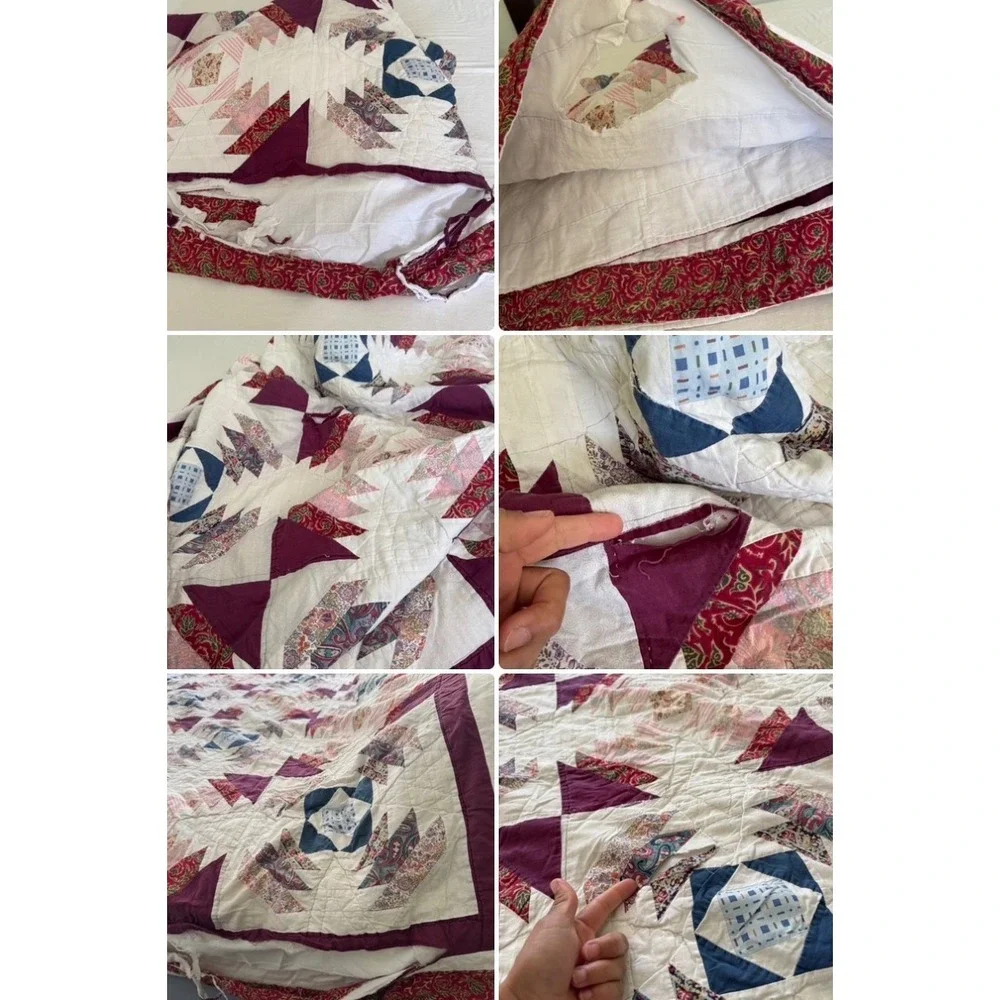 Handmade handcrafted patchwork